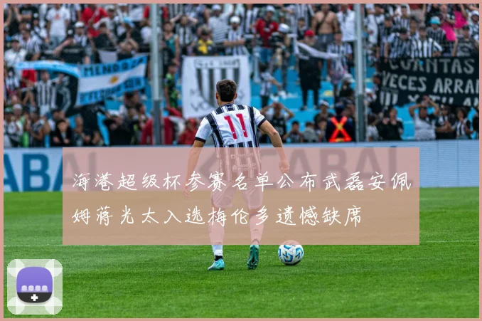 海港超级杯参赛名单公布武磊安佩姆蒋光太入选梅伦多遗憾缺席